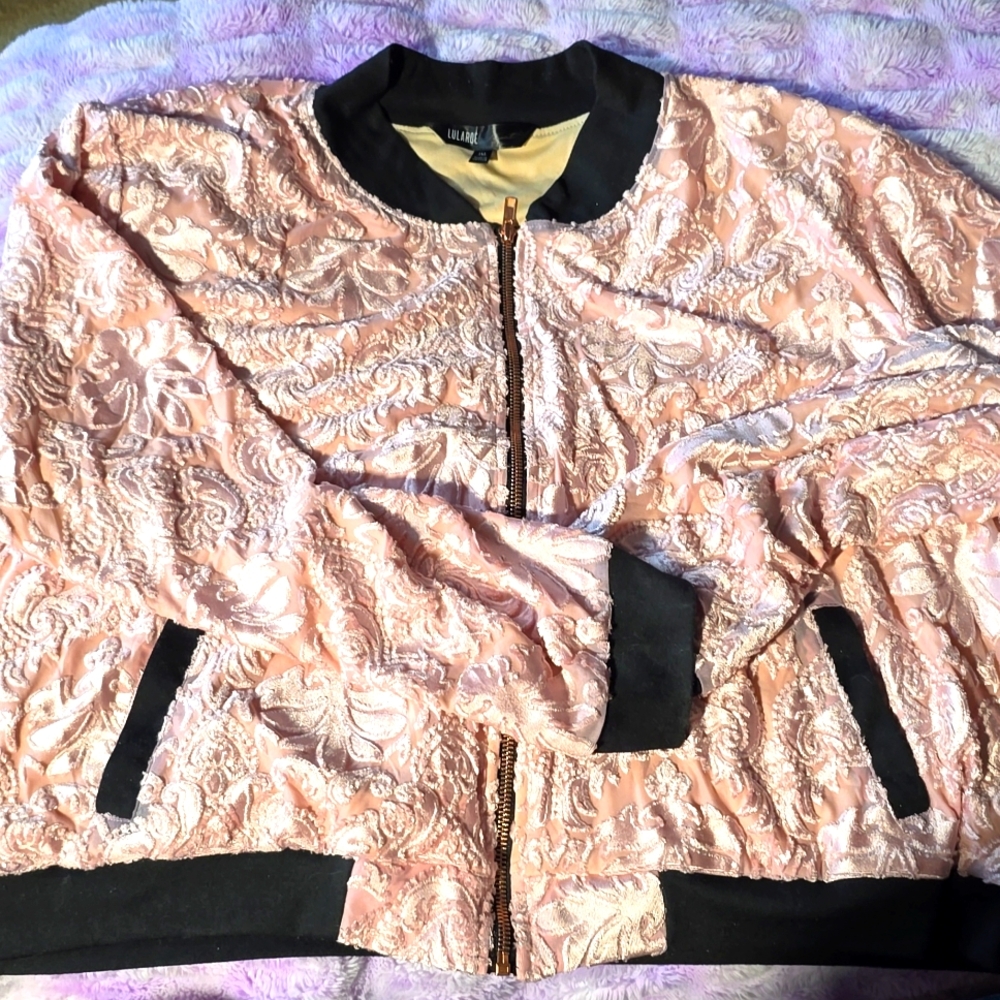 Women's plus, lularoe bomber - Picture 1 of 4